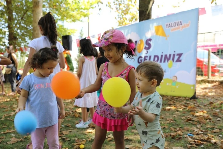 Yalova Belediyesi’nin etkinliğinde çocuklar doyasıya eğlendi
