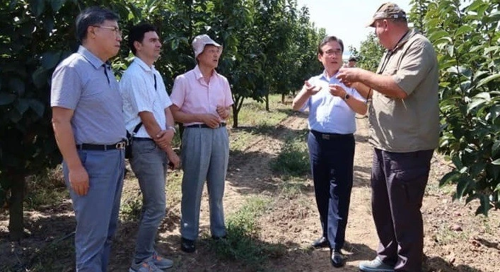 Yalova’ya gelen Güney Kore heyetinden araştırma enstitüsünde inceleme
