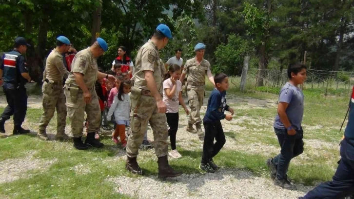 Yangın tatbikatının provası bile nefes kesti
