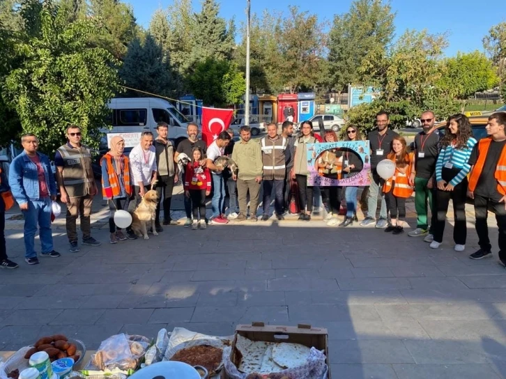 Yardıma muhtaç hayvanlar için bir araya geldiler
