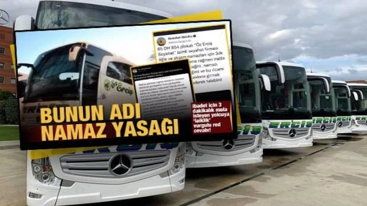 Yasakçılara karşı düzenleme şart! Seyahatlarde 'namaz molası' için yönetmelik talebi