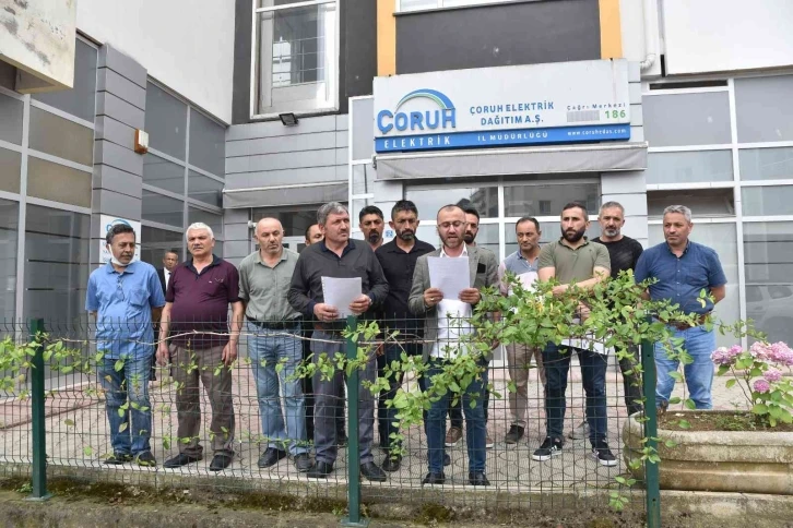 Yayla sezonunda elektriksiz kalan vatandaşlardan AKSA’ya tepki
