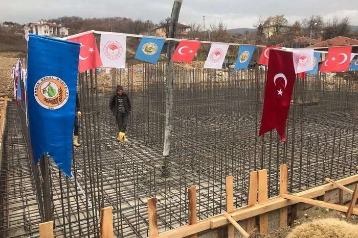 Yeni hizmet binası yapımına başlandı
