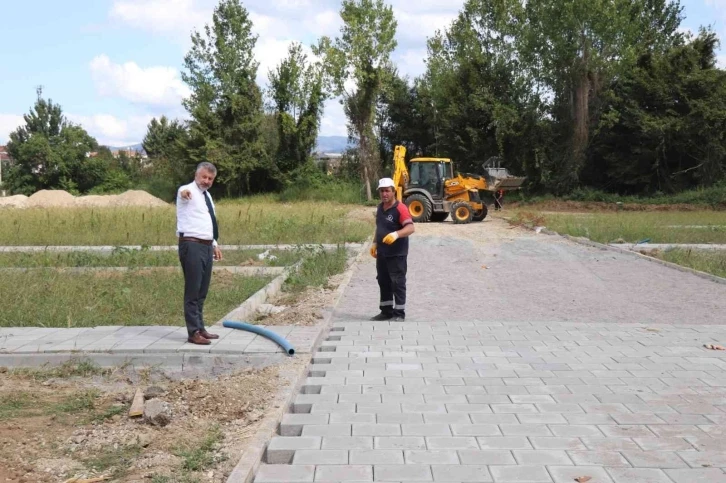 Yeni mezarlık alanı ağaçlandırılacak
