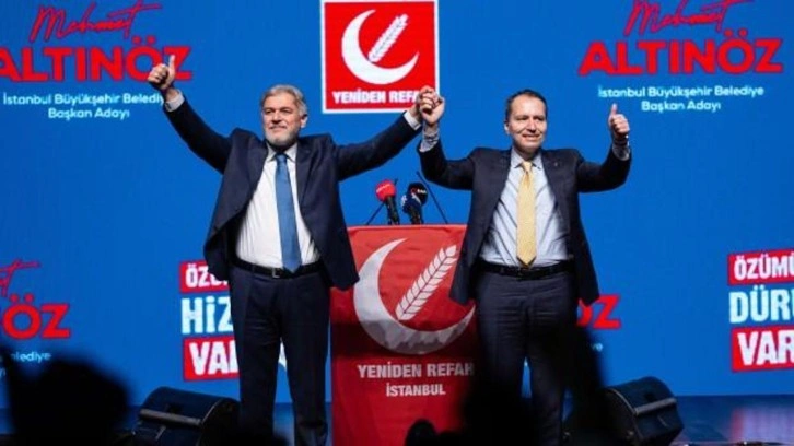 Yeniden Refah Partisi İstanbul'da Adaylarını Tanıttı