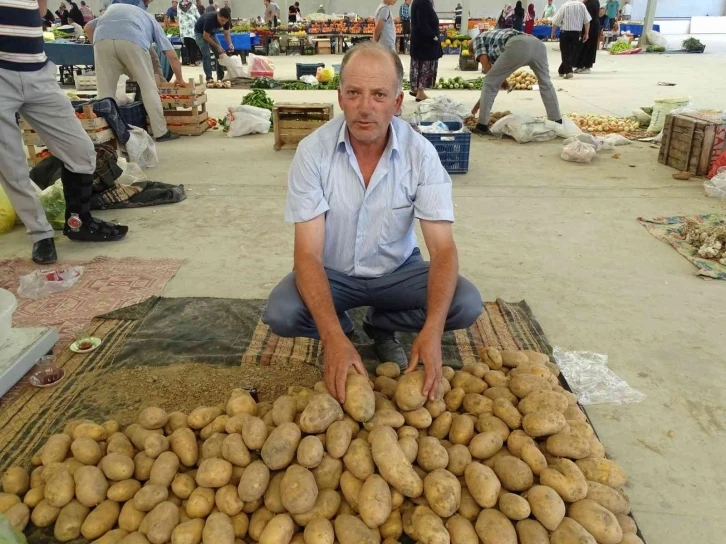 Yerli patates çıktı fiyatlar yine düşmedi
