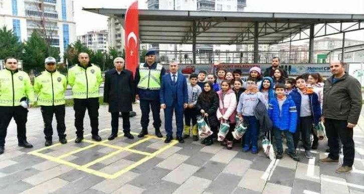 Yeşilyurt Çocuk Trafik Eğitim Parkı zirvede