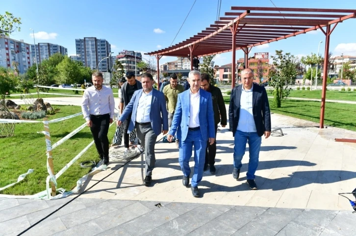 Yeşilyurt’ta park sayısı artıyor
