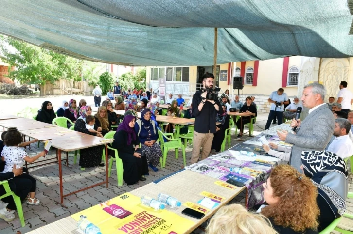 Yeşilyurt’ta söz kadınlarda
