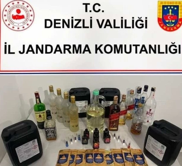 Yılbaşı öncesi piyasa sahte ve kaçak alkol sokmak isteyen 2 şüpheli yakalandı
