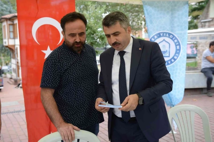 Yıldırım’da eski kitaplar kırtasiye çekine dönüşüyor
