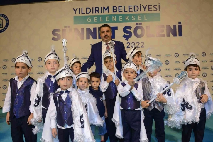 Yıldırım’da toplu sünnet şöleni
