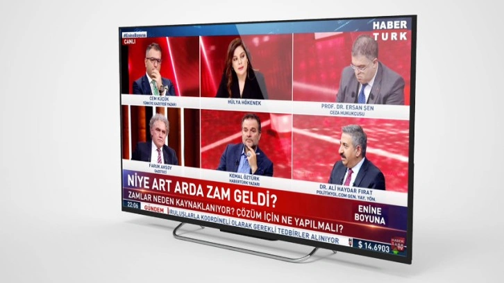 Yine Habertürk, yine canlı yayında ses vakası! Kimse ne olduğuna anlam veremedi