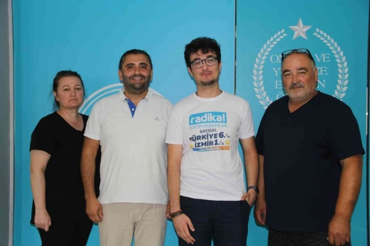 YKS’de TYT İzmir birincisi Eren: “İnanılmaz bir mutluluk”
