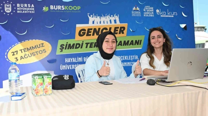 YKS tercihi yapan adaylara Bursa Büyükşehirden rehberlik hizmeti
