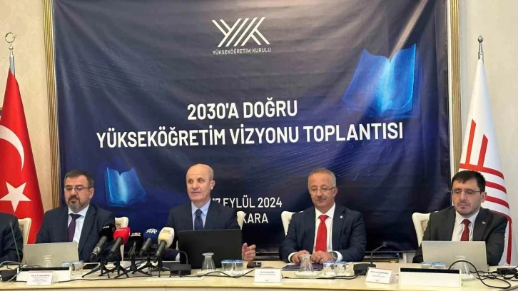 YÖK Başkanı Özvar, ‘2030 Vizyonu’ için 5 bölgesel toplantı düzenleneceğini bildirdi
