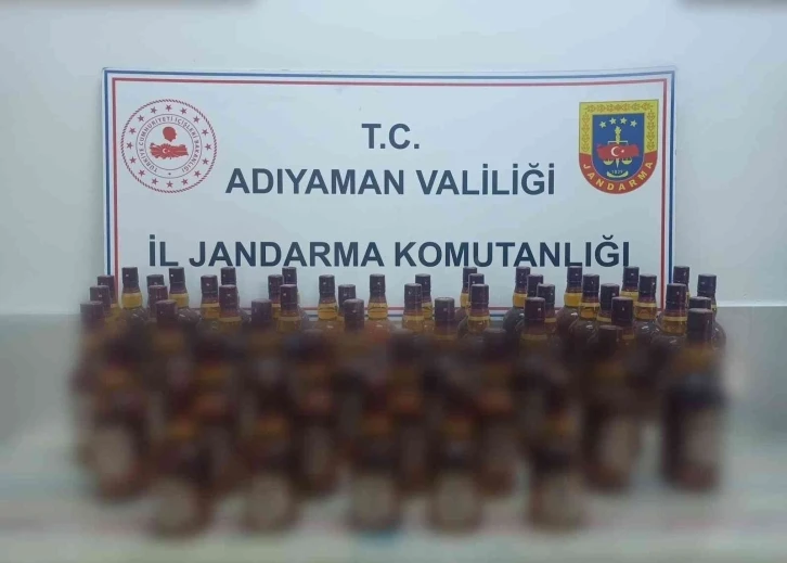 Yolcu otobüsünde kaçak alkol ele geçirildi
