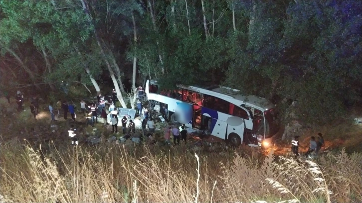 Yozgat’ta otobüs şarampole uçtu: 11 ölü, 16 yaralı
