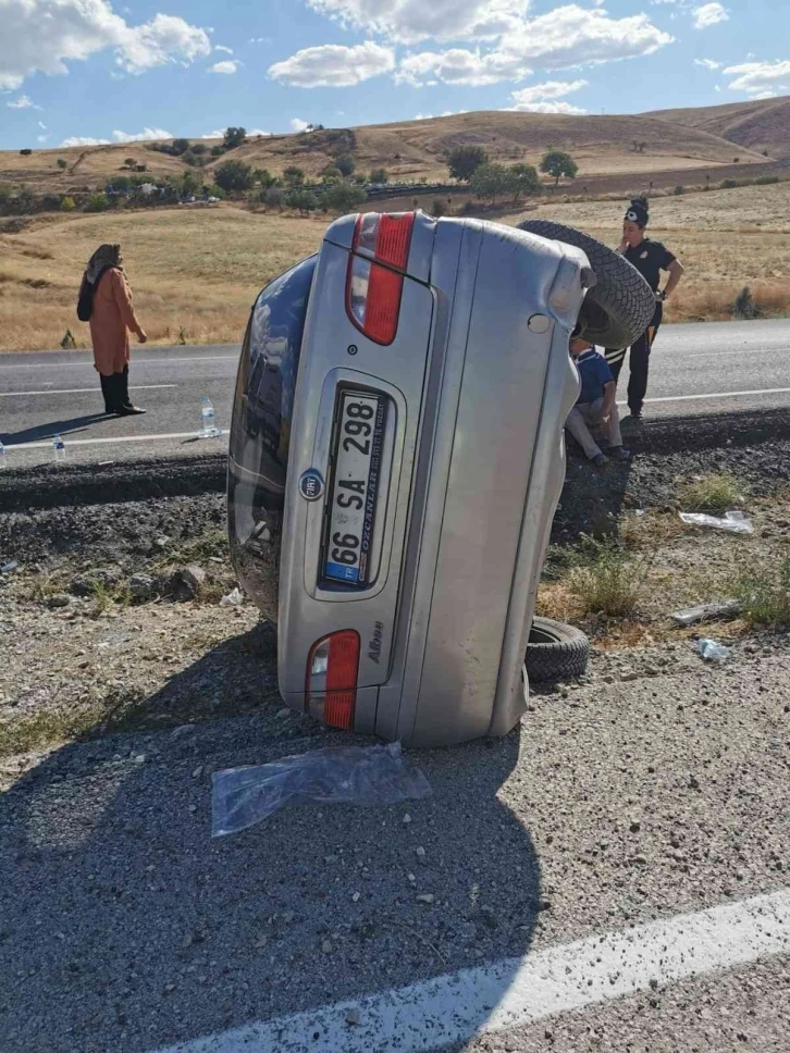 Yozgat’ta trafik kazası: 7 yaralı
