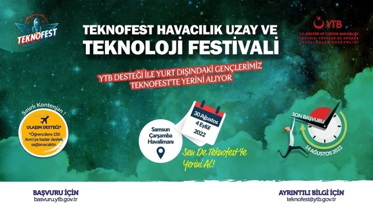 YTB dünyanın dört bir yanından gençleri TEKNOFEST’e davet ediyor
