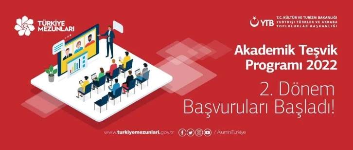 YTB Türkiye Mezunları Akademik Teşvik Programı başvuruları devam ediyor
