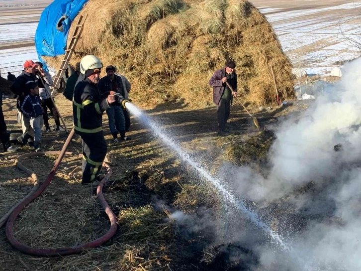 Yüksekova’da 4 bin bağ ot yandı
