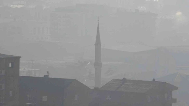 Yüksekova’da yoğun sis hayatı olumsuz etkiliyor
