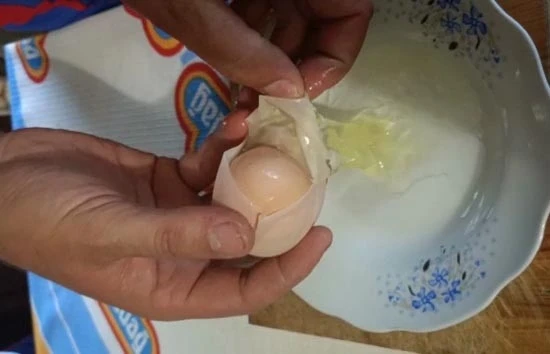 Yumurtanın içinden yumurta çıktı
