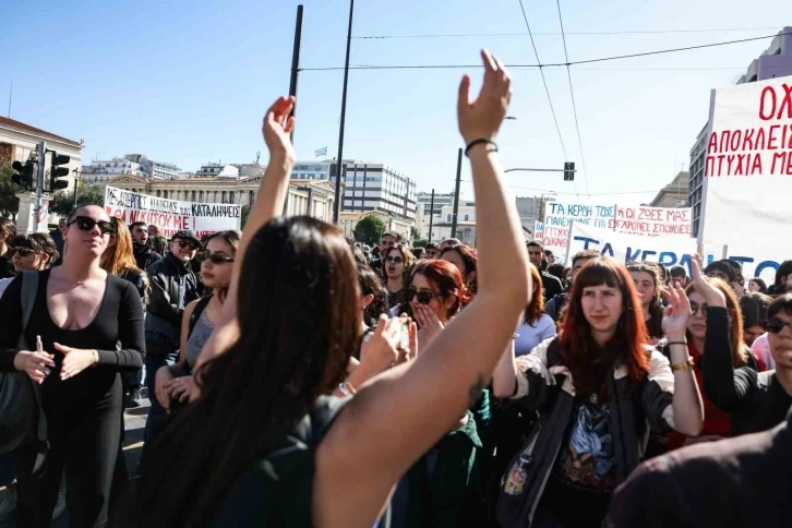 Yunanistan’da "özel üniversite" protestoları sürüyor
