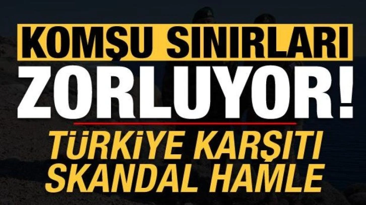 Yunanistan sınırları zorluyor! Skandal paylaşım