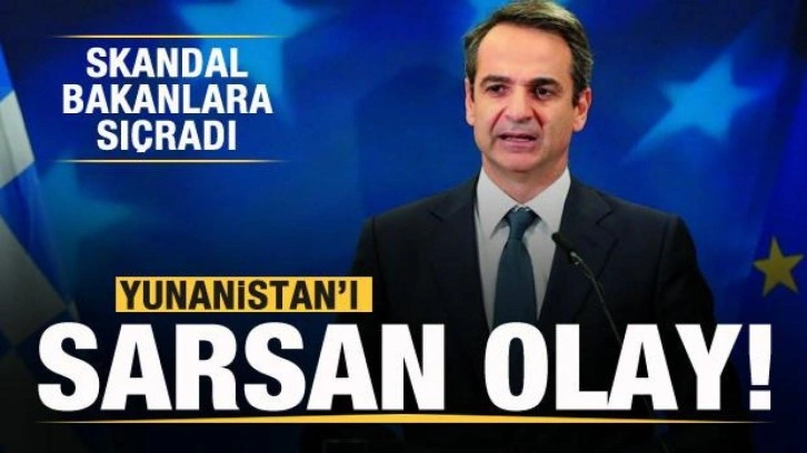 Yunanistan'ı sarsan olay! Skandal bakanlara da sıçradı