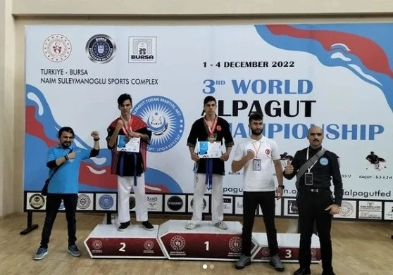 Yunus Emre Ekmekçi, Wushu’da ikinci oldu
