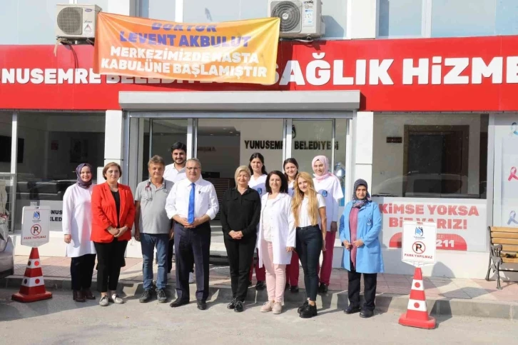 Yunusemre Sağlık Hizmetleri Merkezi açıldı
