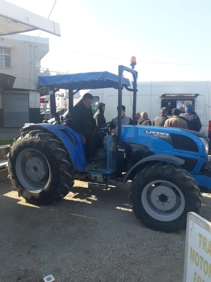 Yüreğirli çiftçilere ‘traktör muayenesi’ kolaylığı
