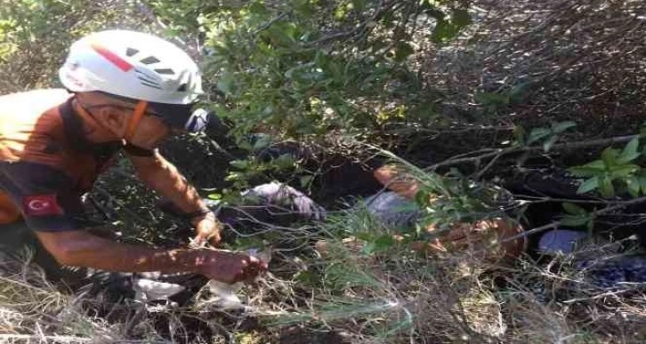 Yürüyüş için çıktığı dağda baygınlık geçirdi, MAG-AME ekipleri kurtardı