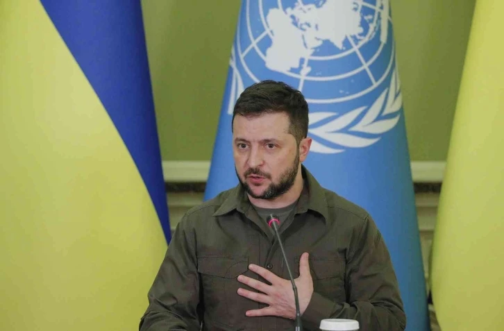 Zelenskiy: “Guterres ile Rusya için işlediği suçlar nedeniyle özel bir uluslararası mahkeme kurulması konusunu ele aldık”
