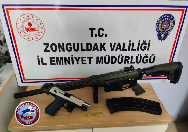 Zonguldak’ta andarma ve polisin denetimleri sürüyor
