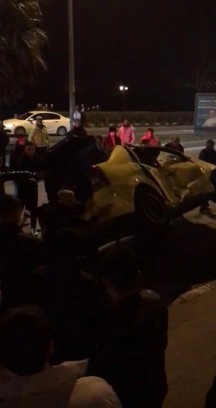 Zonguldak'ta Trafik Kazası: Ticari Taksi Halk Otobüsüne Çarptı