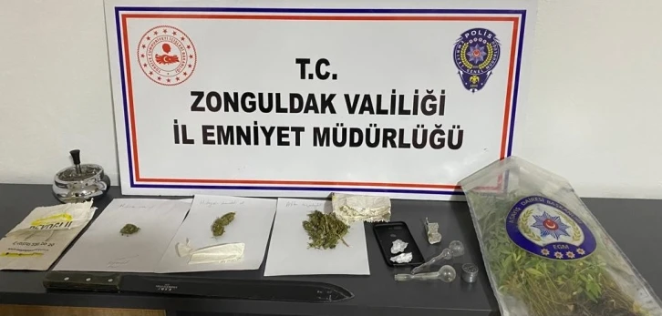 Zonguldak’ta uyuşturucu operasyonu: 1 kişi tutuklandı
