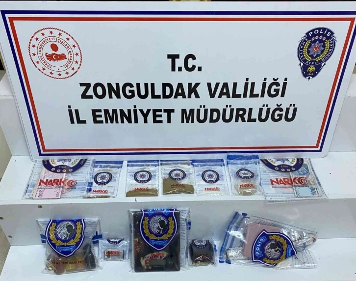 Zonguldak’taki uyuşturucu operasyonunda 2 tutuklama
