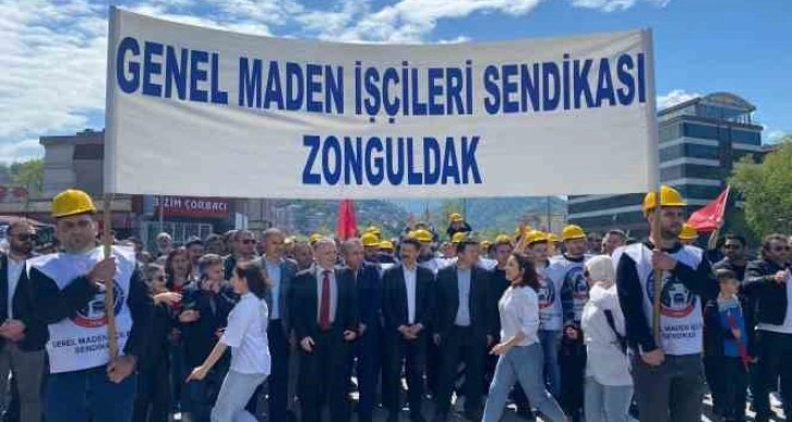 Zonguldak’ta 1 Mayıs kutlandı