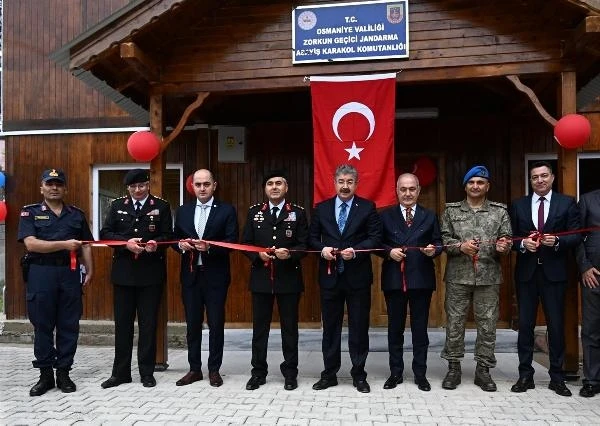 Zorkun Geçici Jandarma Asayiş Karakol Komutanlığı hizmete açıldı