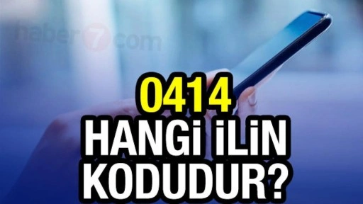 0414 numaralı telefon alan kodu hangi şehre ait? 414 alan kodu nereden geliyor?