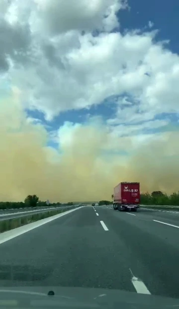 1 kişinin öldüğü ve 36 kişinin yaralandığı kazanın sebebi anız yangını
