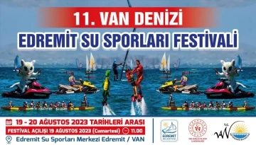 11. Van Denizi Su Sporları Festivali başlıyor
