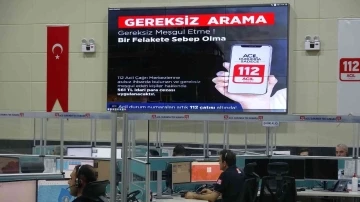 112 Acil Çağrı Merkezinde gülümseten talepler
