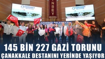 145 bin 227 gazi torunu Çanakkale destanını yerinde yaşıyor