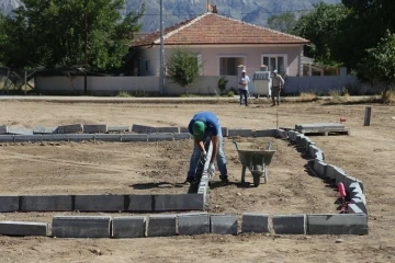 2 bin metrekarelik alan üzerine kurulacak parkın yapımına başlandı
