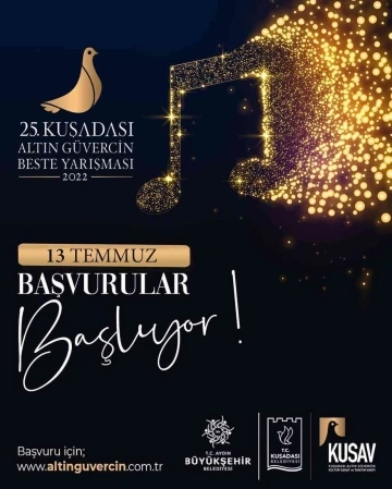 25. Altın Güvercin Beste Yarışması için geri sayım başladı
