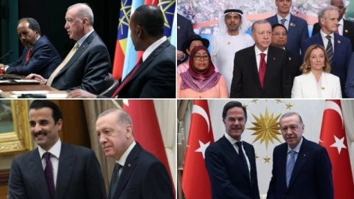 45 lider, 7 uluslararası zirve, 9 ziyaret! Başkan Erdoğan'dan proaktif diplomasi